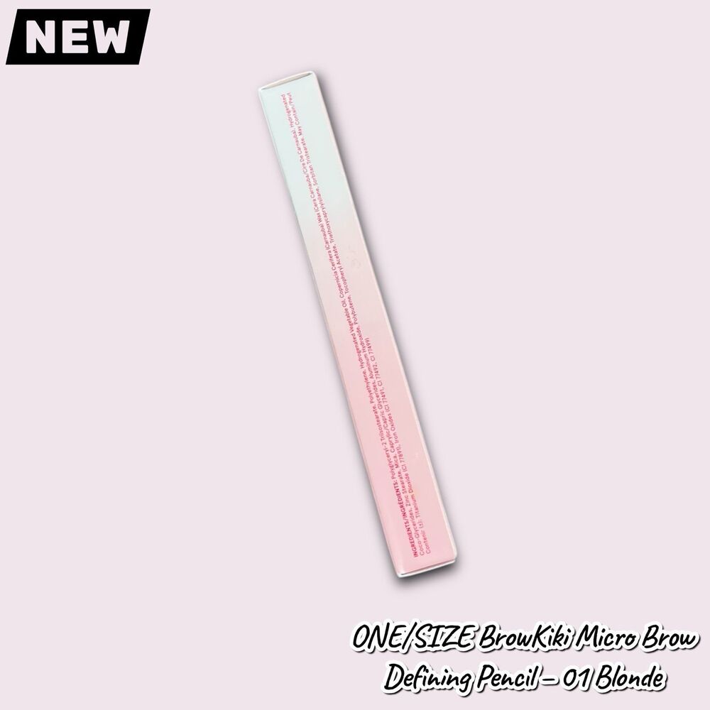 NEW NWT ONE/SIZE BrowKiki Micro Brow Defining Pencil – 01 Blonde - Picture 8 of 8